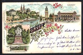 Litho Basel, Münster, Centralbahnhof, D