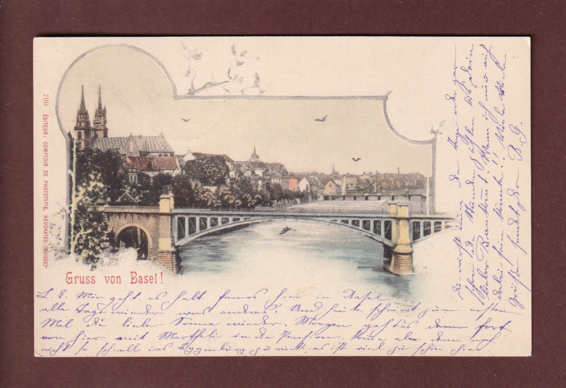 Cartes postales: Gruss von BASEL - 1899 CPN – D'occasion à Pully par nicecards