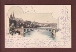 Gruss von BASEL - 1899 CPN