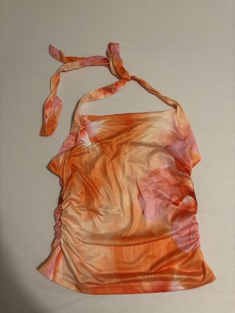 Sommerliches Neckholder-Top, Gr. M