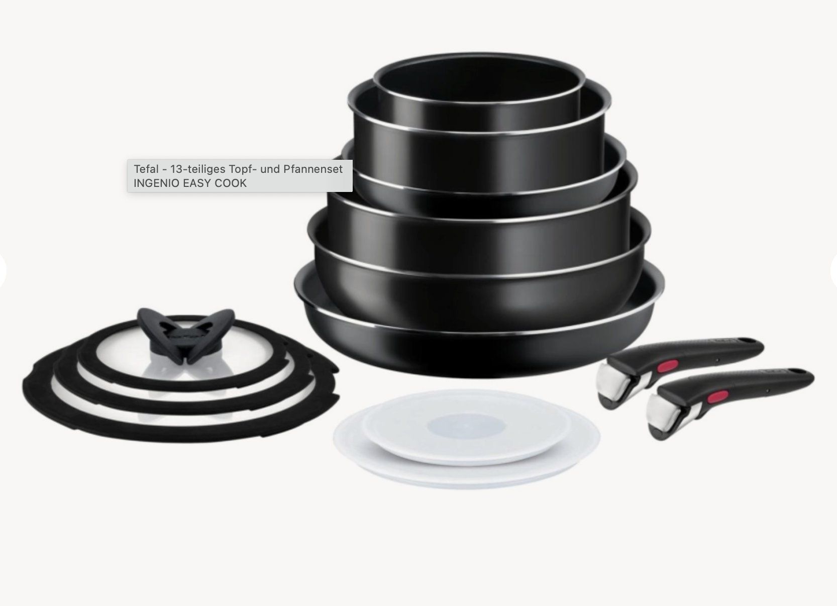 Tefal Pfannen: Tefal - Ingenio 13 teiliges Pfannenset – Neu und originalverpackt aus Dällikon von Retouren_Resale