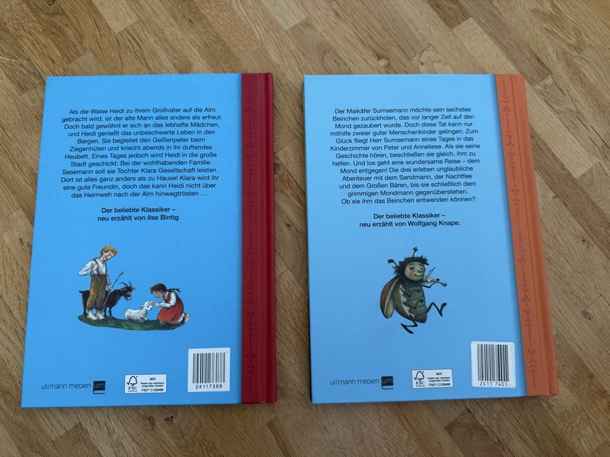 Libri: Heidi und Peterchens Mondfahrt  – Usato da Zürich venduto da Sven1968 1