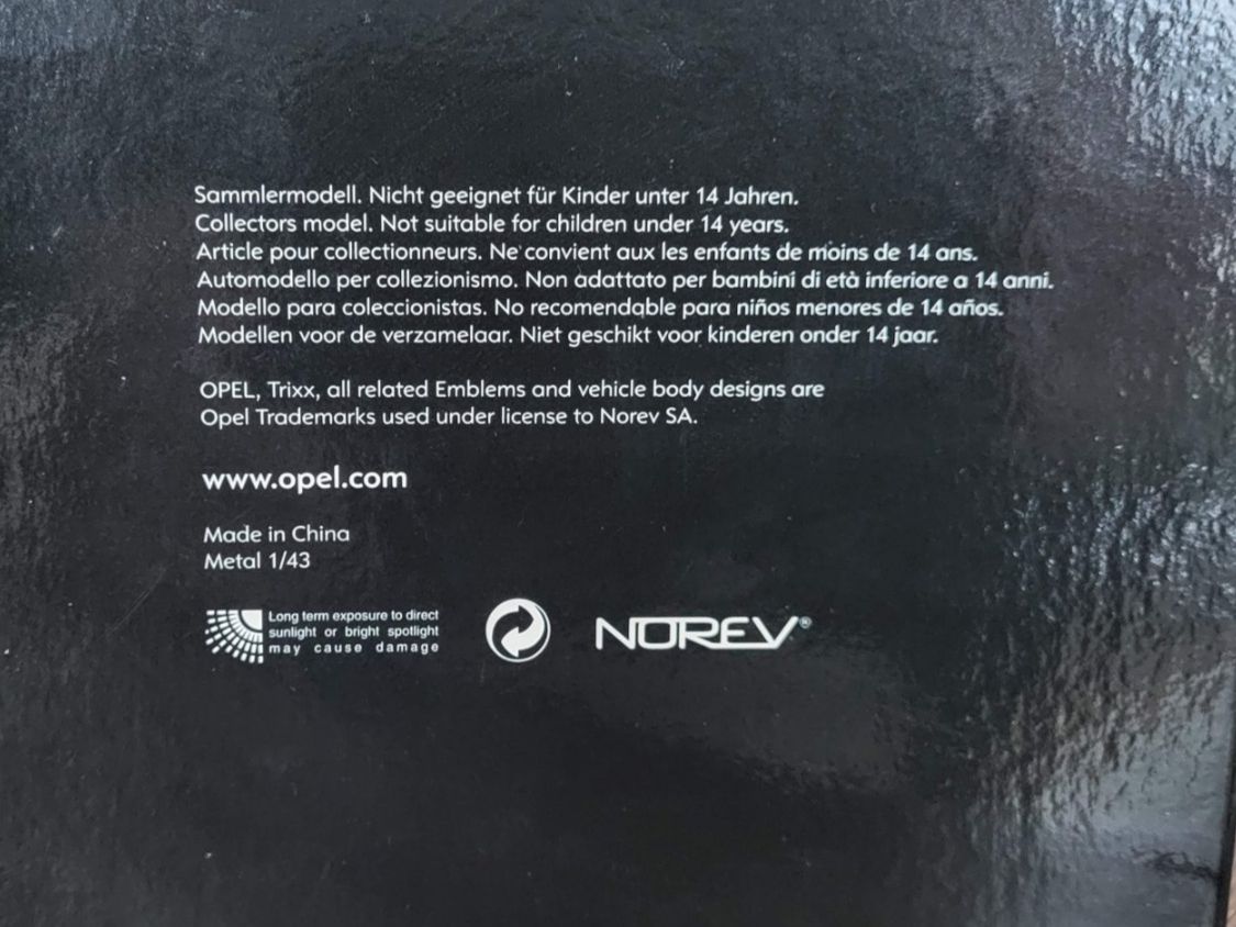 Norev Modellini d'auto: Opel Trixx Concept 1:43 Norev – Usato da Rothrist venduto da Juana5 4