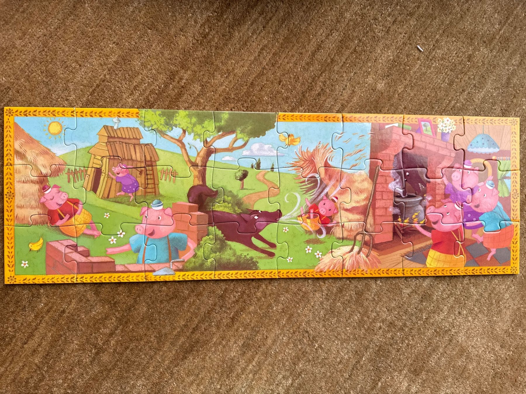 Djeco Puzzle: Djeco Puzzle 24 Teile Schweinchen – Usato da Aarau venduto da Kilauea 1