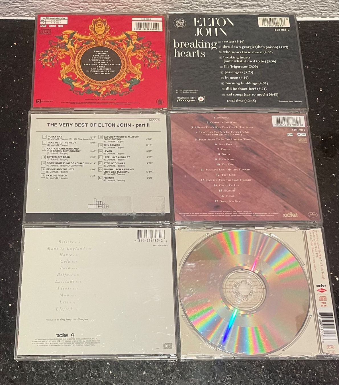 CD: Elton John, 6 tolle Kult-CDs – Usato da Niederweningen venduto da baghirac 7