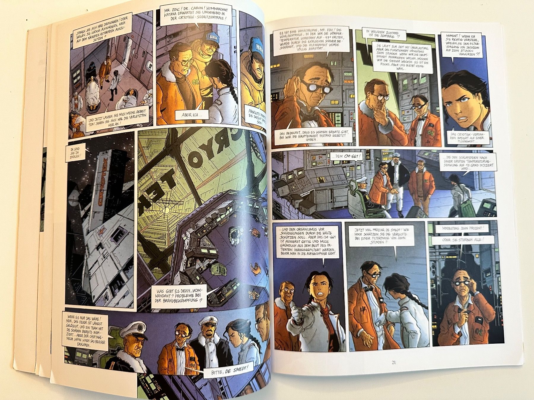 Fumetti: CRYOZONE BAND 1 - BÖSES ERWACHEN – Usato da Münsingen venduto da Ganjam 6