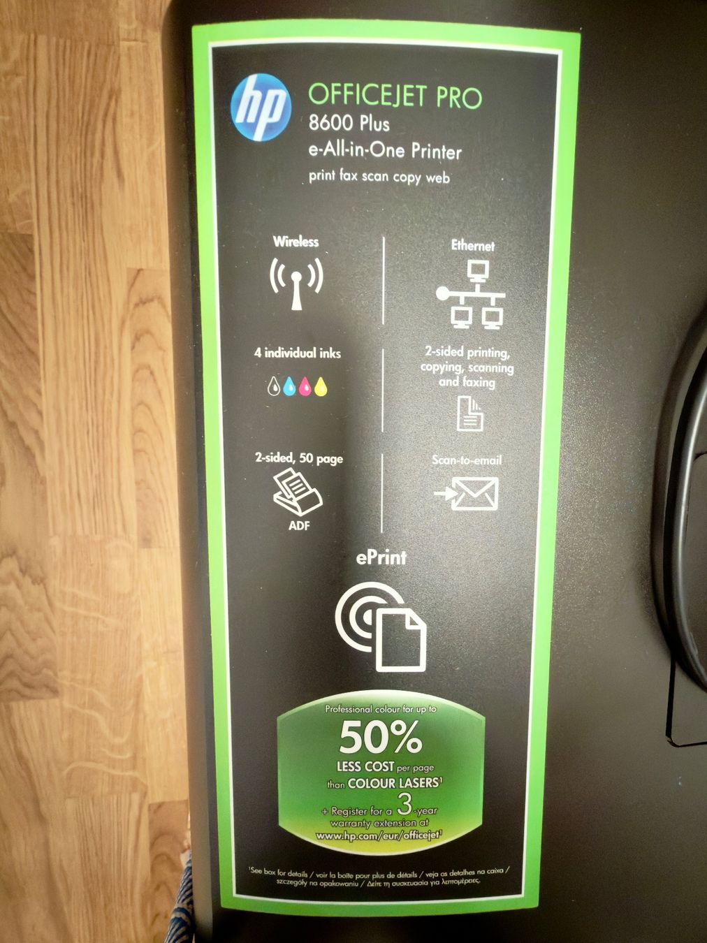 Hewlett Packard Stampanti: HP Officejet Pro 8600 Plus – Usato da Bern venduto da leilani_hika 2