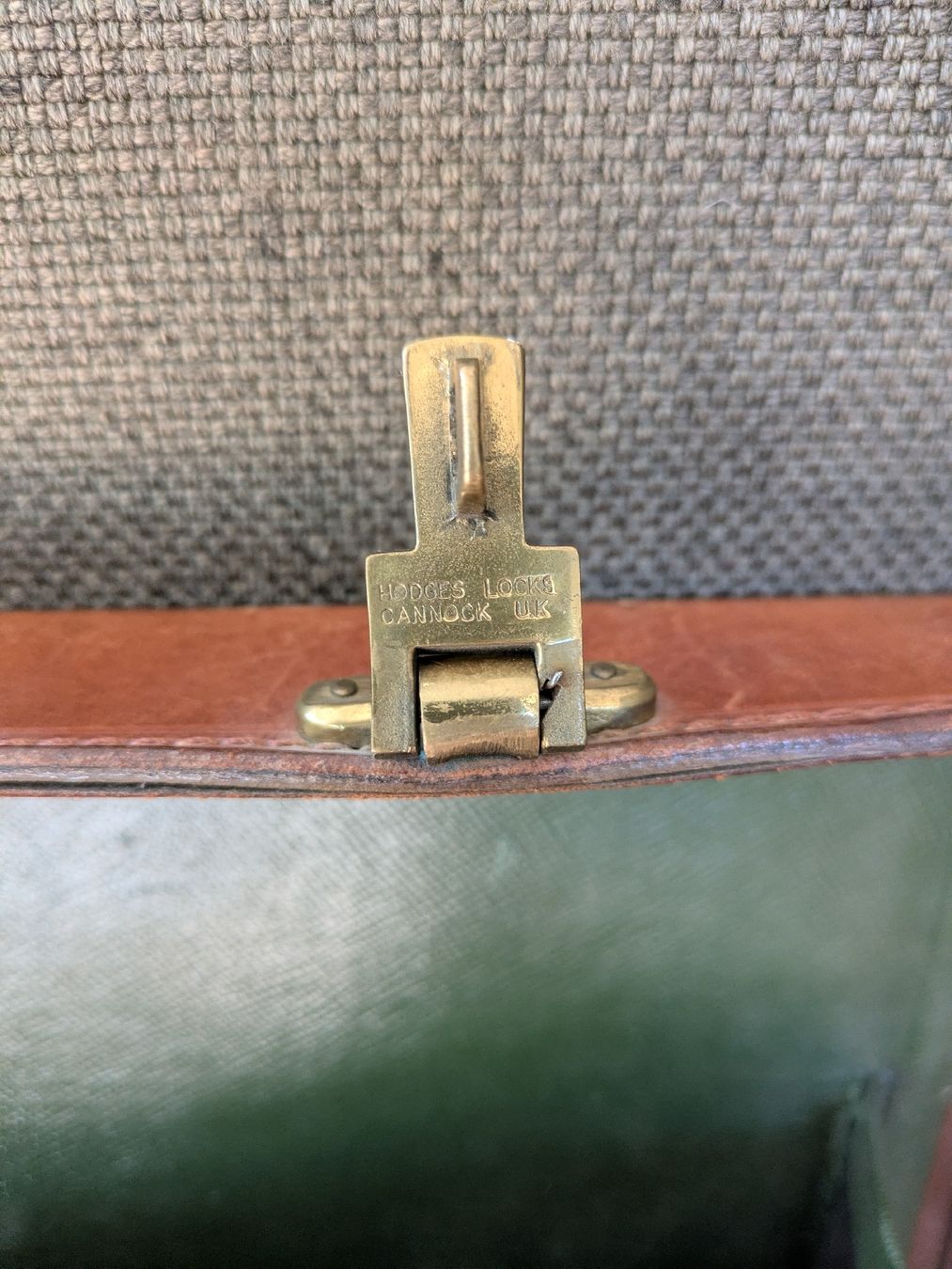 Valigie: Leather vintage suitcase – Usato da Bruson venduto da emm_65zh 1