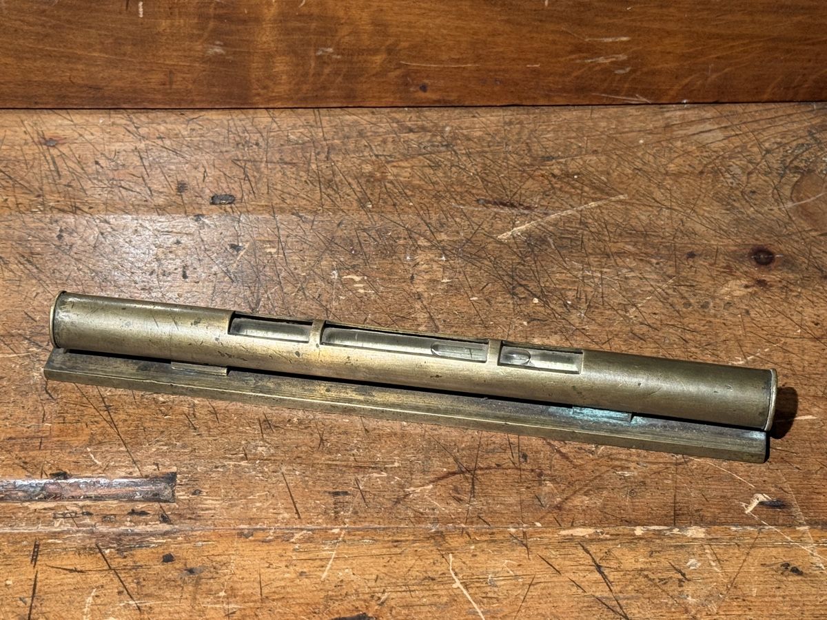 Messen: Antiker Wasserwaage aus Messing 24cm – Gebraucht aus schaffhausen von VintAntik_1980 3