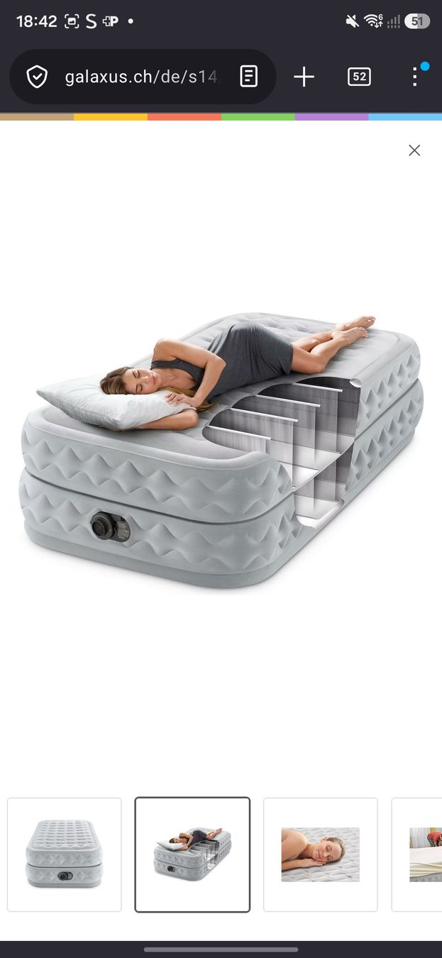 Materassi: Intex Deluxe Supreme Luftmatratze – Usato da Rickenbach b. Wil venduto da Beautiful.Things 5