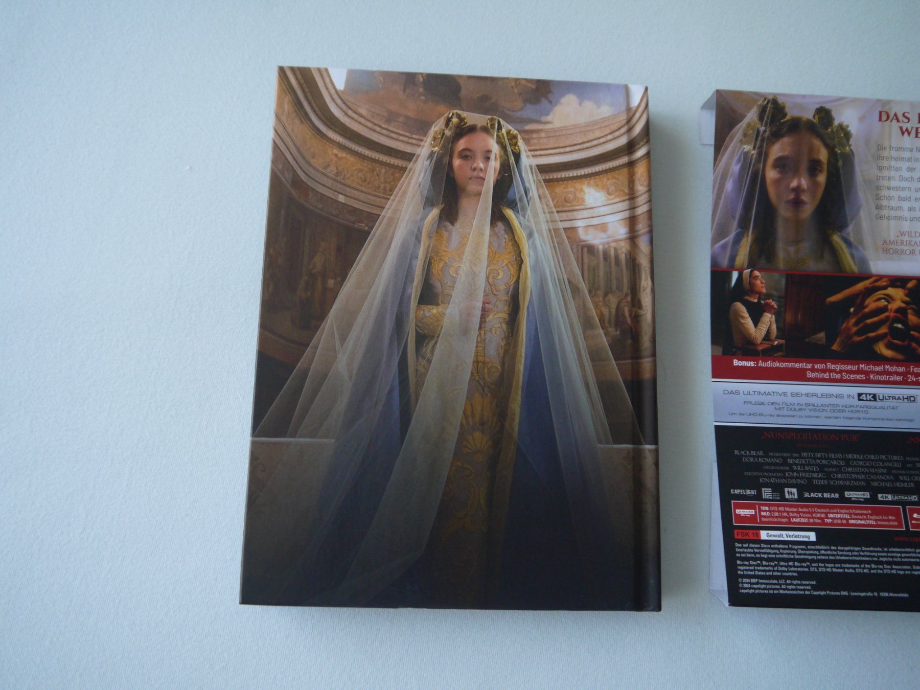 Tutti i DVDs: IMMACULATE 4K UHD+Blu Ray -Mediabook – Usato da Hagendorn venduto da Blaf 5