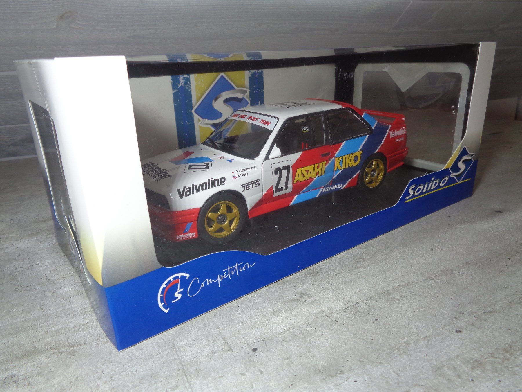 BMW Modellini d'auto: Solido 1:18 Circuit BMW M3 E30 JTCC 1986 – Nuovo e nell'imballaggio originale da Reconvilier venduto da rallycar