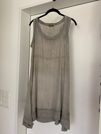 Kleid NILE, leichter Stoff 30% Seide, 70% Baumwolle, Gr. S