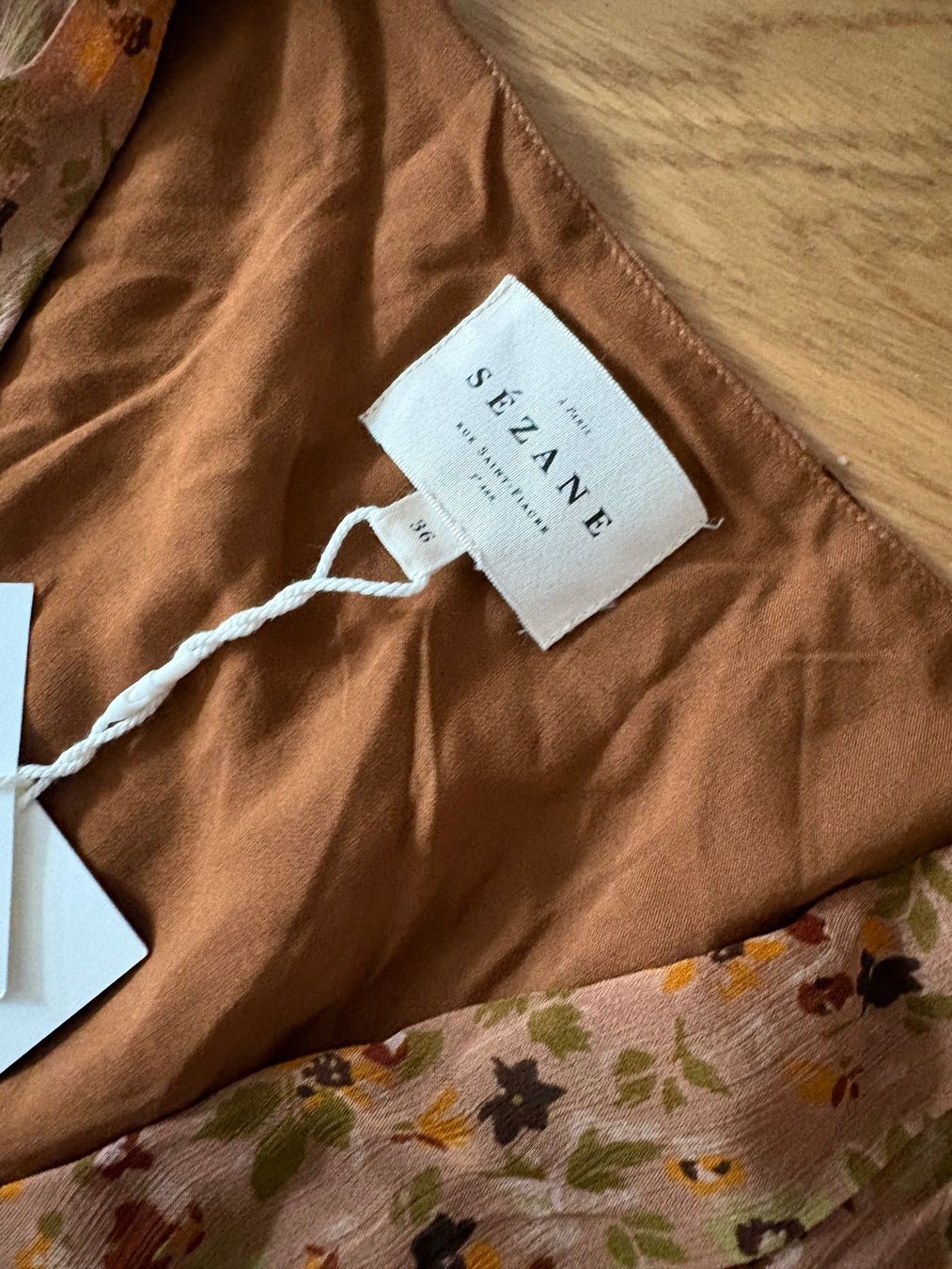 Sezane Vestiti: Sézane Kleid robe Gr. 36 – Nuovo e nell'imballaggio originale da Genève venduto da sunandwind 2