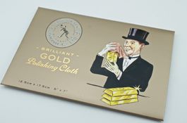 Gold Reinigungstuch