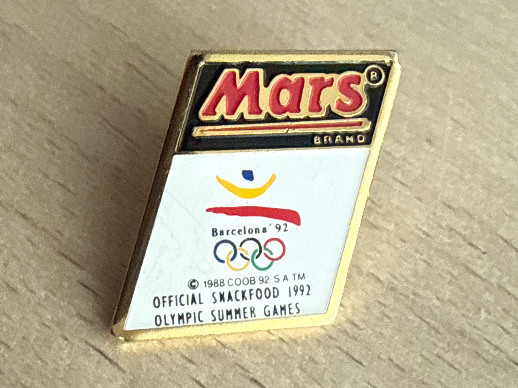 Plaketten & Abzeichen: Pin Olympia Barcelona 1992 – Gebraucht aus Glattbrugg von Schweigmatt