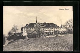 AK Gubel, Blick auf das Kloster, 1911