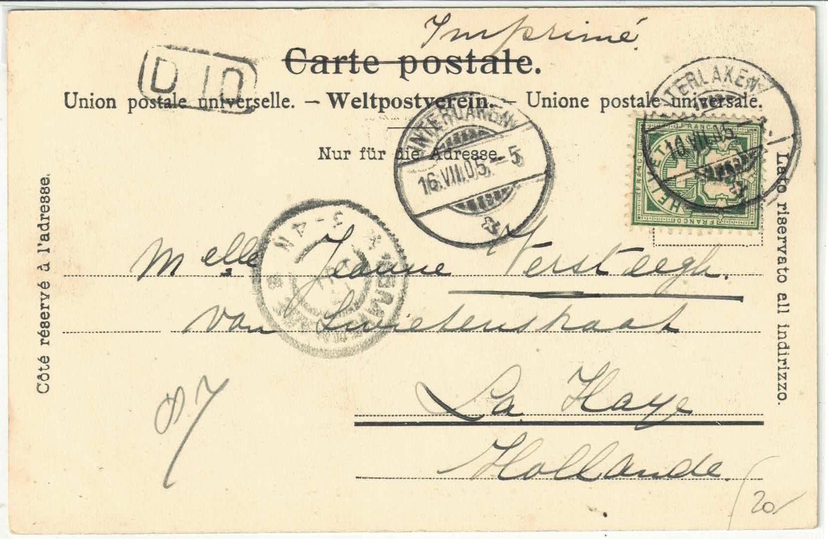 Cartoline postali: Village de Trient - animee – Usato da Ettingen venduto da Kartenplanet 1