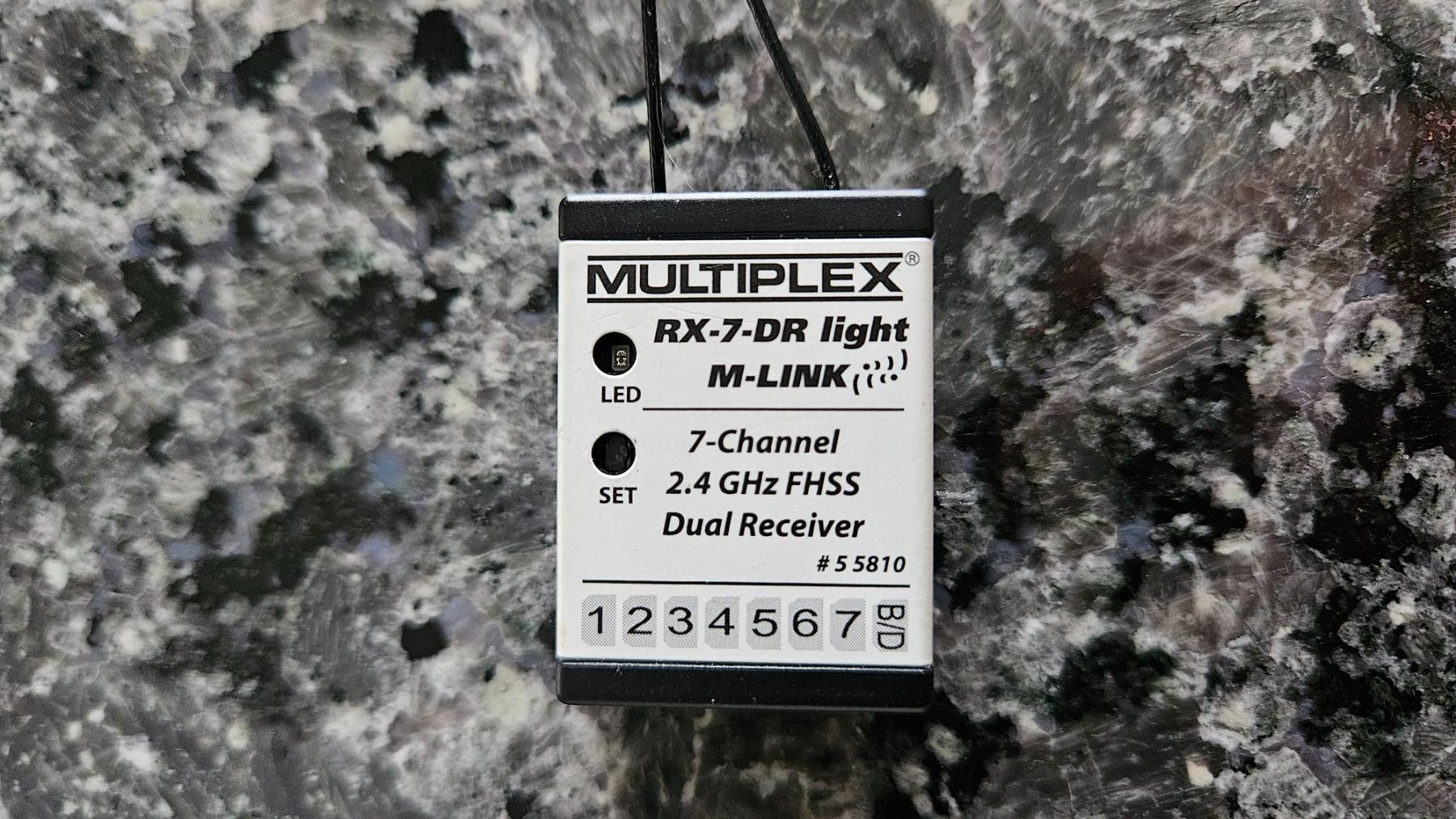 Multiplex Fernsteuerungen: Multiplex Empfänger RX-7-DR light M-LINK 2,4 GHz – Gebraucht aus Biel/Bienne von Gorbi5