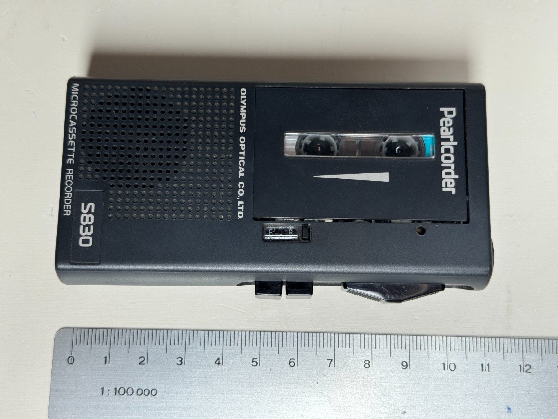 Olympus Registratori: Mikrocassetten Recorder Olympus S830 – Usato da Ins venduto da funkflieger