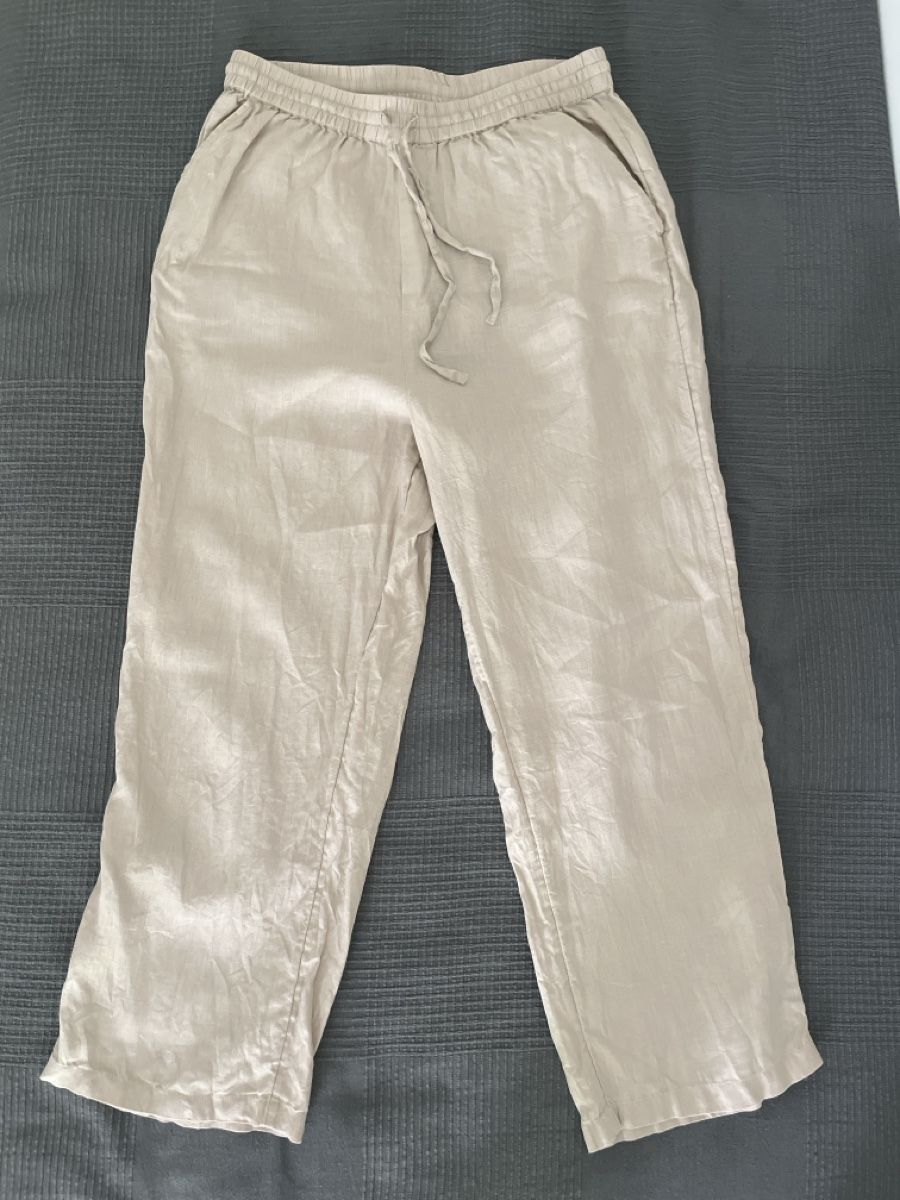 Naturaline Pantaloni: Leinenhose Damen M – Usato da Aarau venduto da cel_m7wp