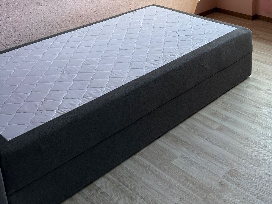 Letti: Boxspringbett 120x200 cm inkl. Kopfteil – Usato da Niederwil SG venduto da Nor.bert 2