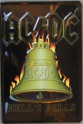 Blechschild-AC/DC-HELLS BELLS | Kaufen auf Ricardo