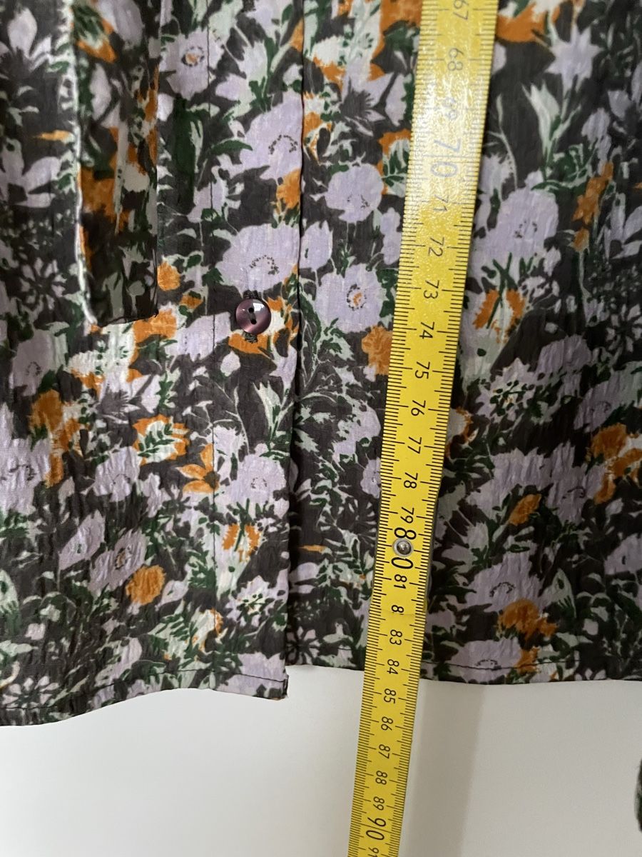 Pieces Vestiti: Pieces Blusenkleid mit Blumenmuster – Nuovo (secondo la descrizione) da Zürich venduto da SeldaY 4