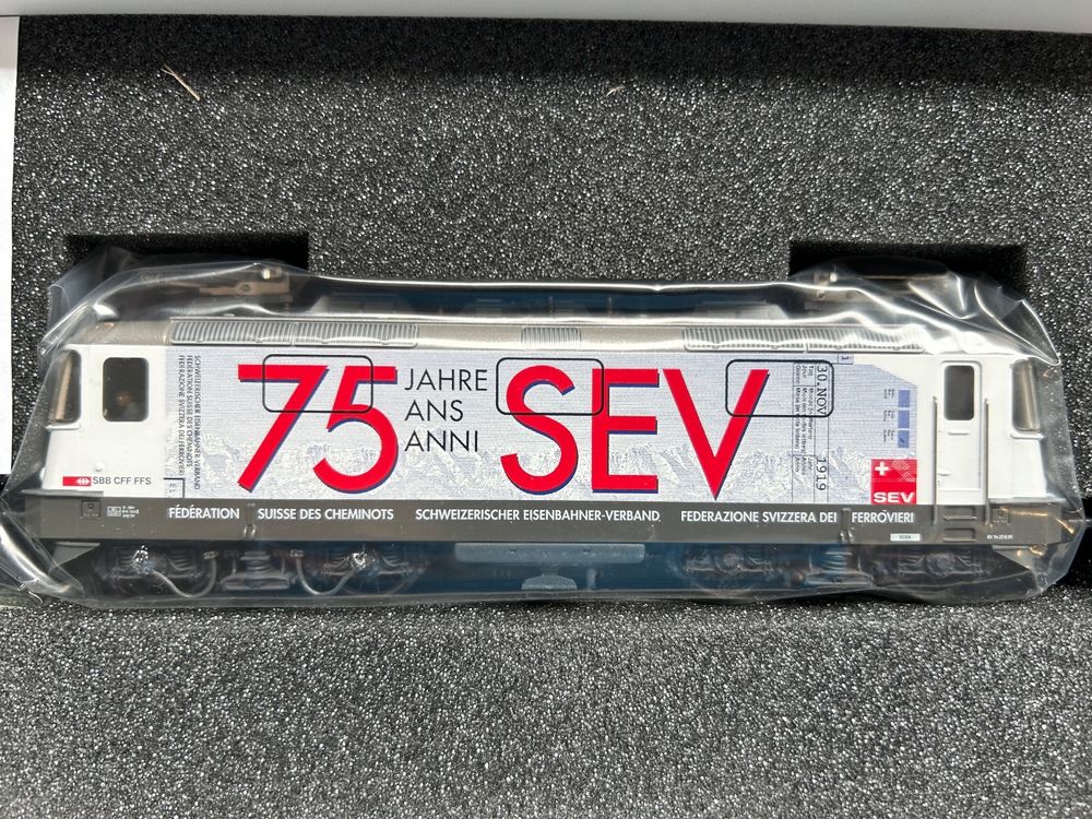 HAG 088 E-Lok Re 4/4 II 11238 SBB 75 Jahre SEV H0 | Acheter