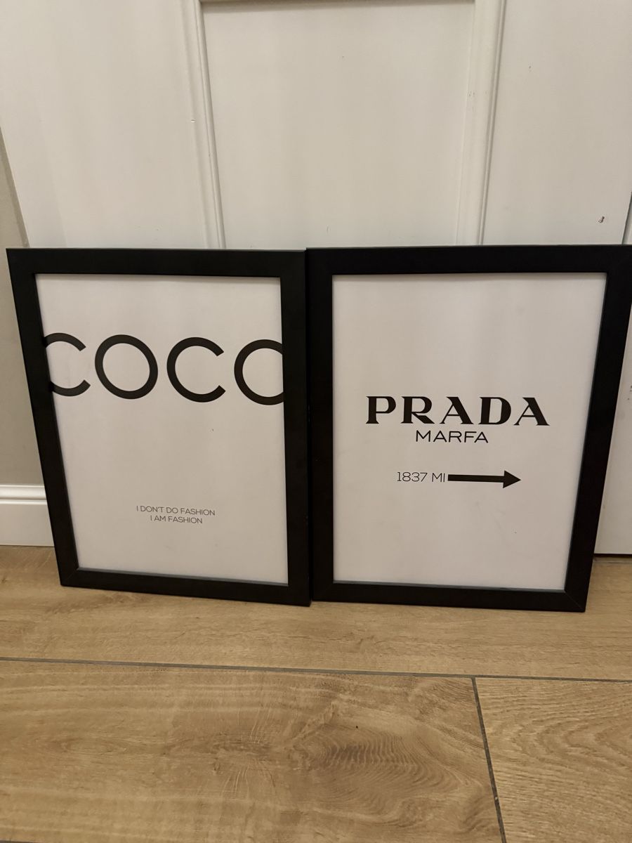 Foto & Immagini: Wandbilder Coco und Prada Marfa – Nuovo (secondo la descrizione) da Vaduz venduto da GiuliaSu