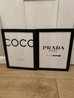 Wandbilder Coco und Prada Marfa