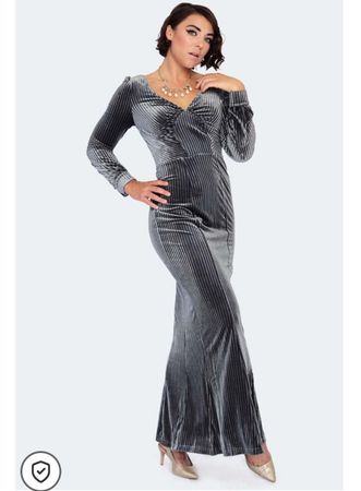 1 Voodoo Vixen Kleid, Grau, Gr. S- Neu mit Etikett!
