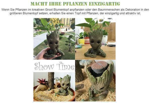 Vasi per fiori: Baby Groot Blumentopf - Stiftehalter – Nuovo e nell'imballaggio originale da Diepoldsau venduto da preisparadies-ch 1