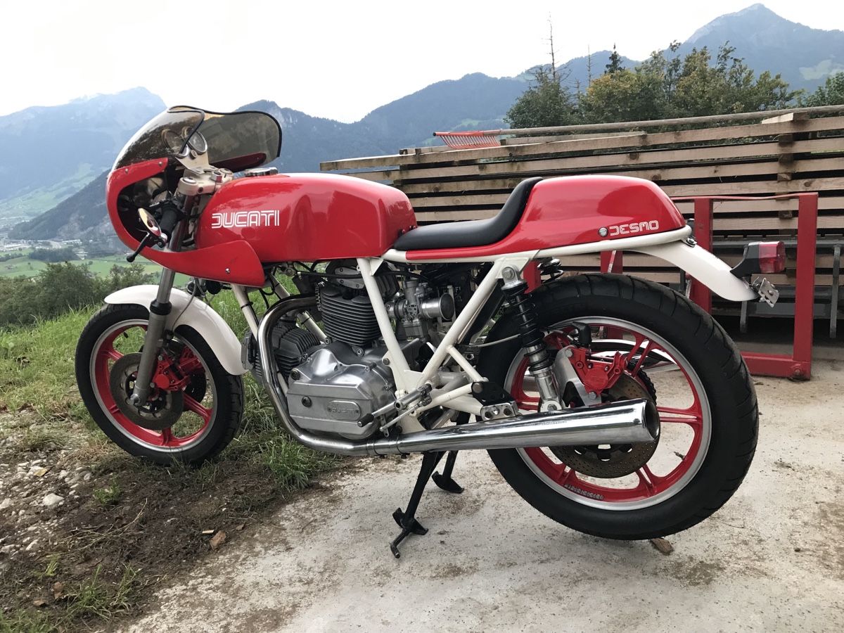 Strasse: Ducati Königswelle 900 SS Liengme – Gebraucht aus Steinen von fxadm