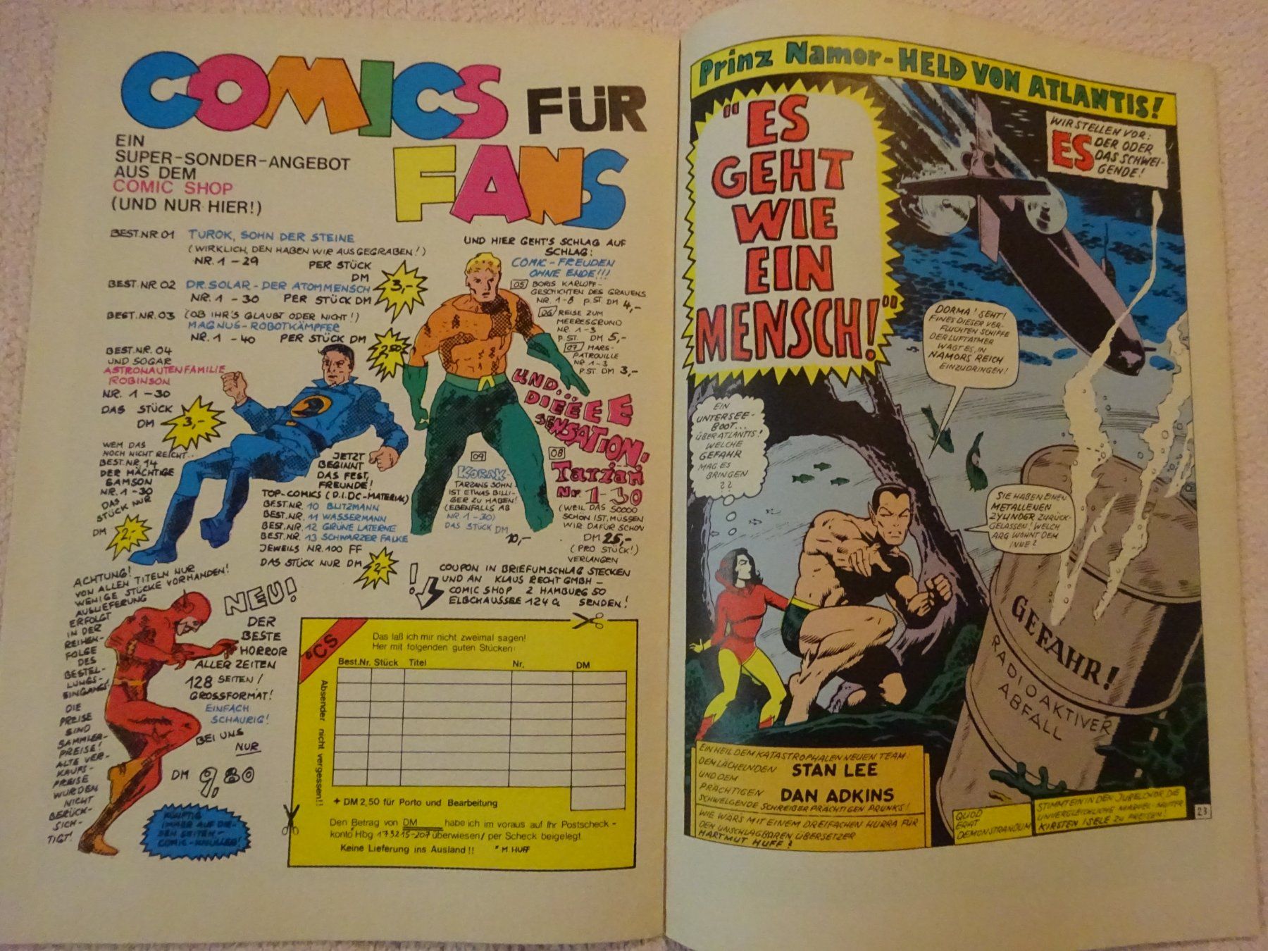 Fumetti: DIE SPINNE Nr. 23 ** MARVEL COMIC ** EXCELLENTER ZUSTAND – Usato da Luzern venduto da xrayspex99 4