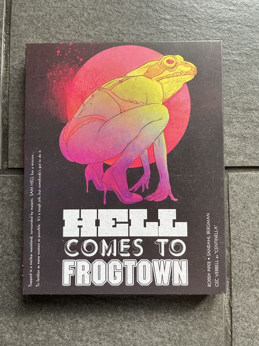 Tutti i DVDs: Hell Comes to Frogtown Blu-Ray Vinegar Syndrome – Nuovo (secondo la descrizione) da Zürich venduto da cENS0R 1
