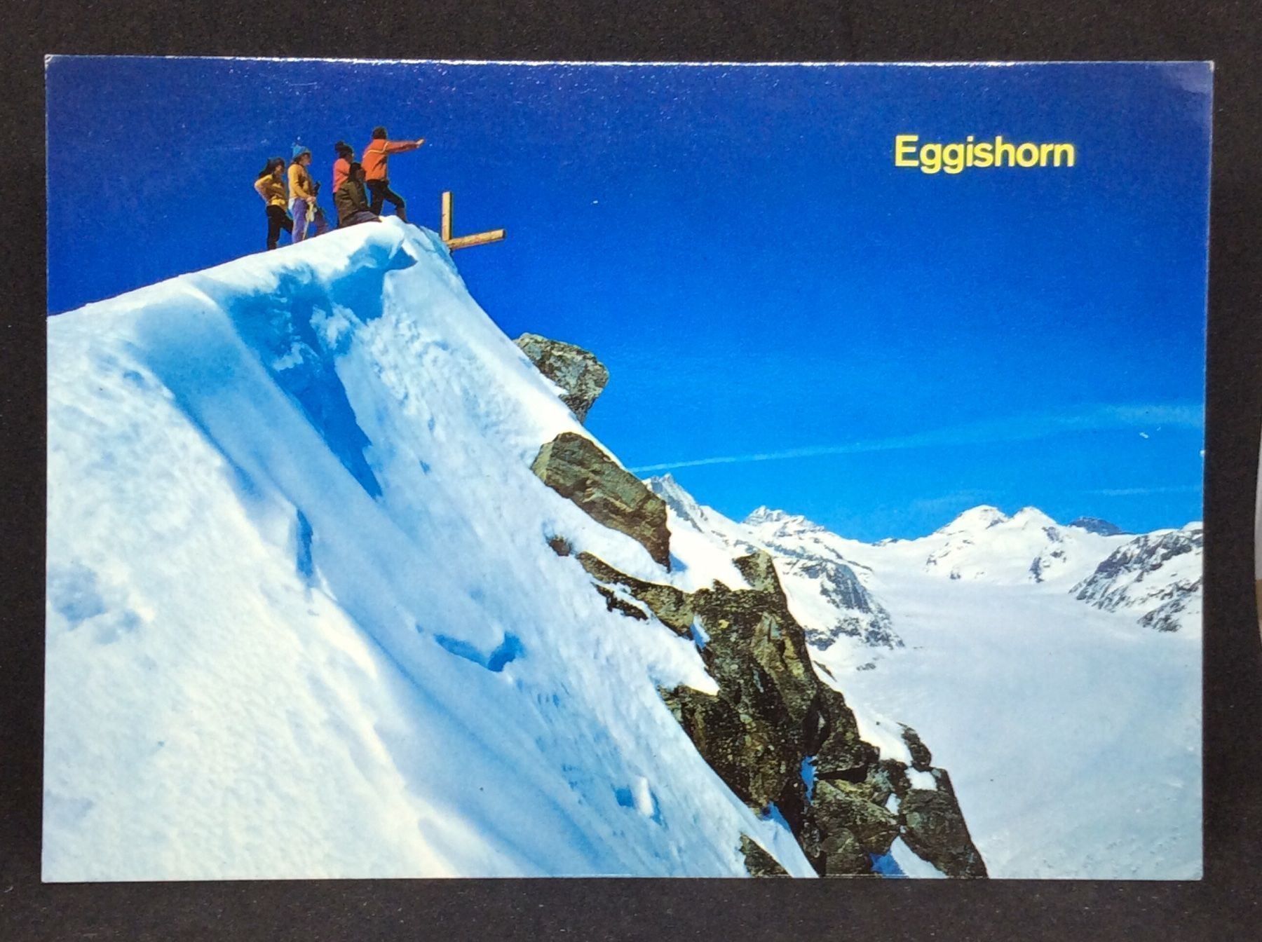 Cartoline postali: Eggishorngipfel 2927m – Usato da Widnau venduto da Brusi9