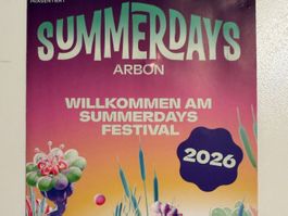 Summerdays Freitag 28.08.2026 Tagesticket