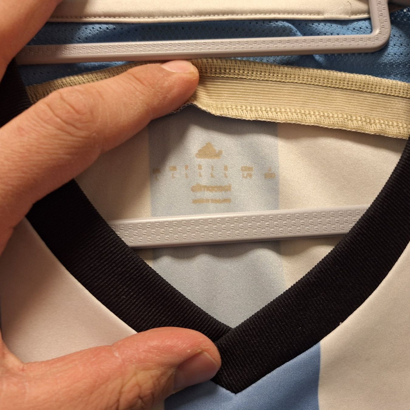 Adidas Canottiere & Pantaloni: Adidas Argentina  Mannschaft L  2014 – Usato da Bellinzona venduto da LA-ropa-de-Juan 6