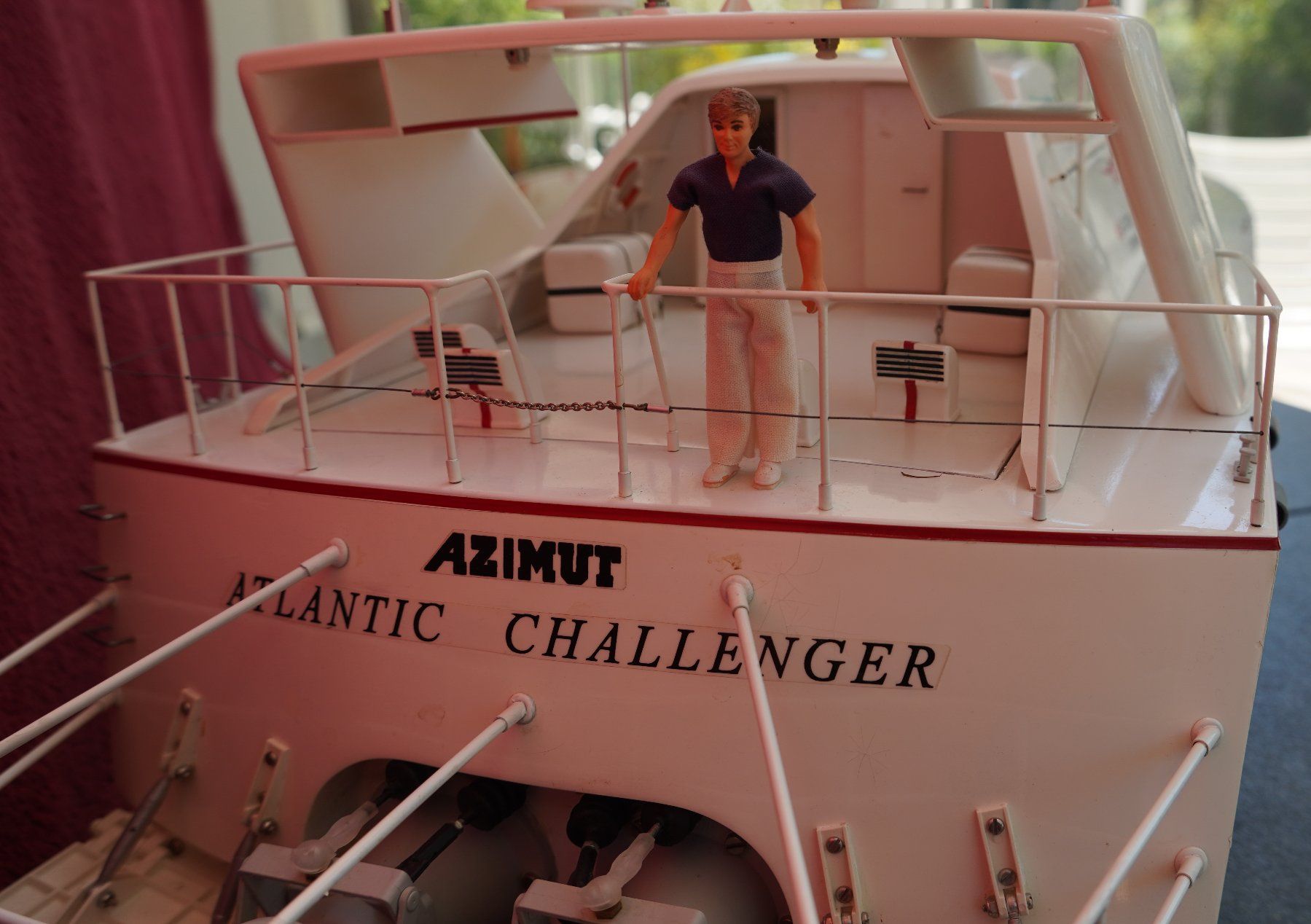Graupner Modellismo RC: Maquette bateau télécommandé Azimut Atlantic Challenger – Usato da FROIDEVILLE venduto da Trinitron0 2