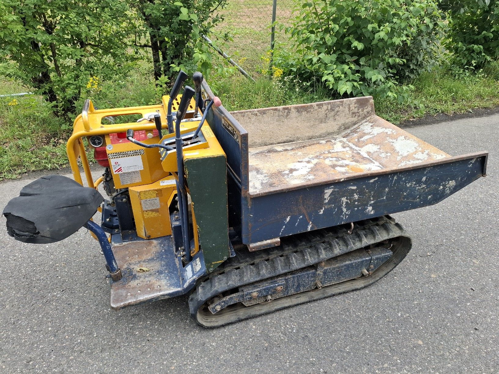 Camions-bennes: Raupendumper Hutter HUKI 50 B – D'occasion à Höchstetten par Kimi17417 1