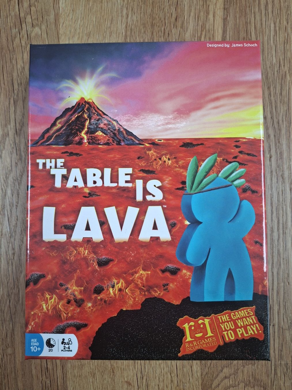 Spiele: The Table Is Lava - Wurf-/Schnips-Spiel – Gebraucht aus Hindelbank von reidi84