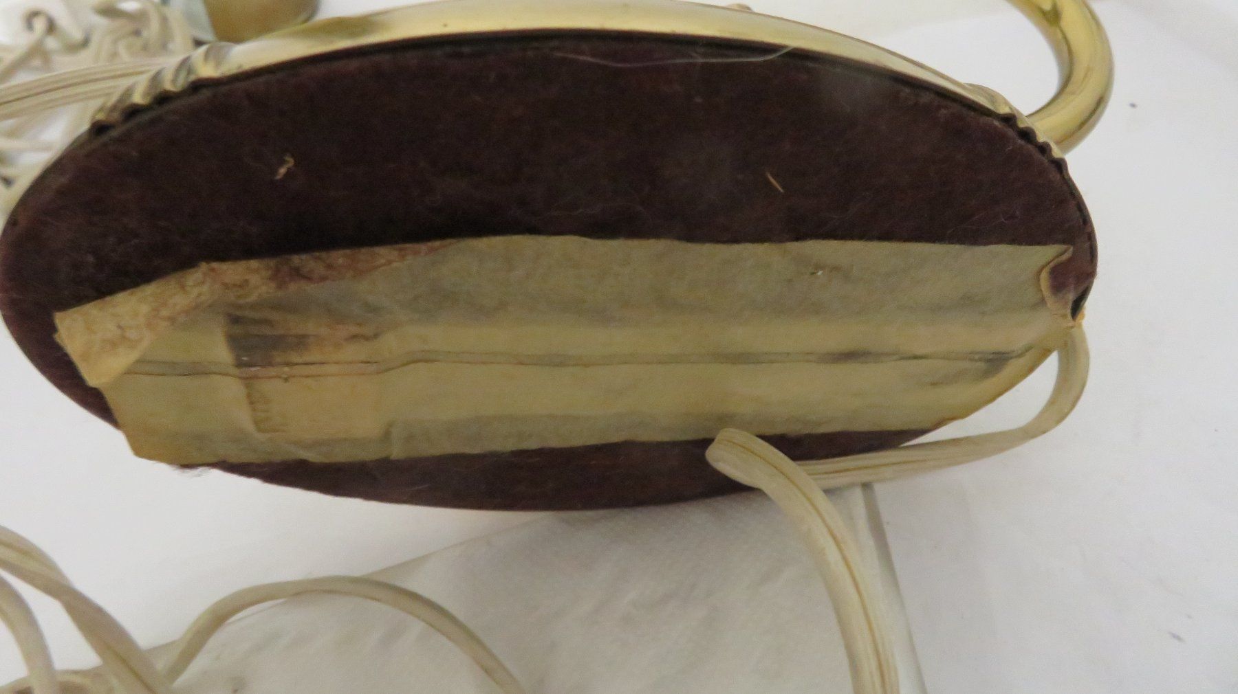 Lampade: Tischlampe antik, messing ca. 100 jährig – Usato da Wetzikon ZH venduto da morda1954 8