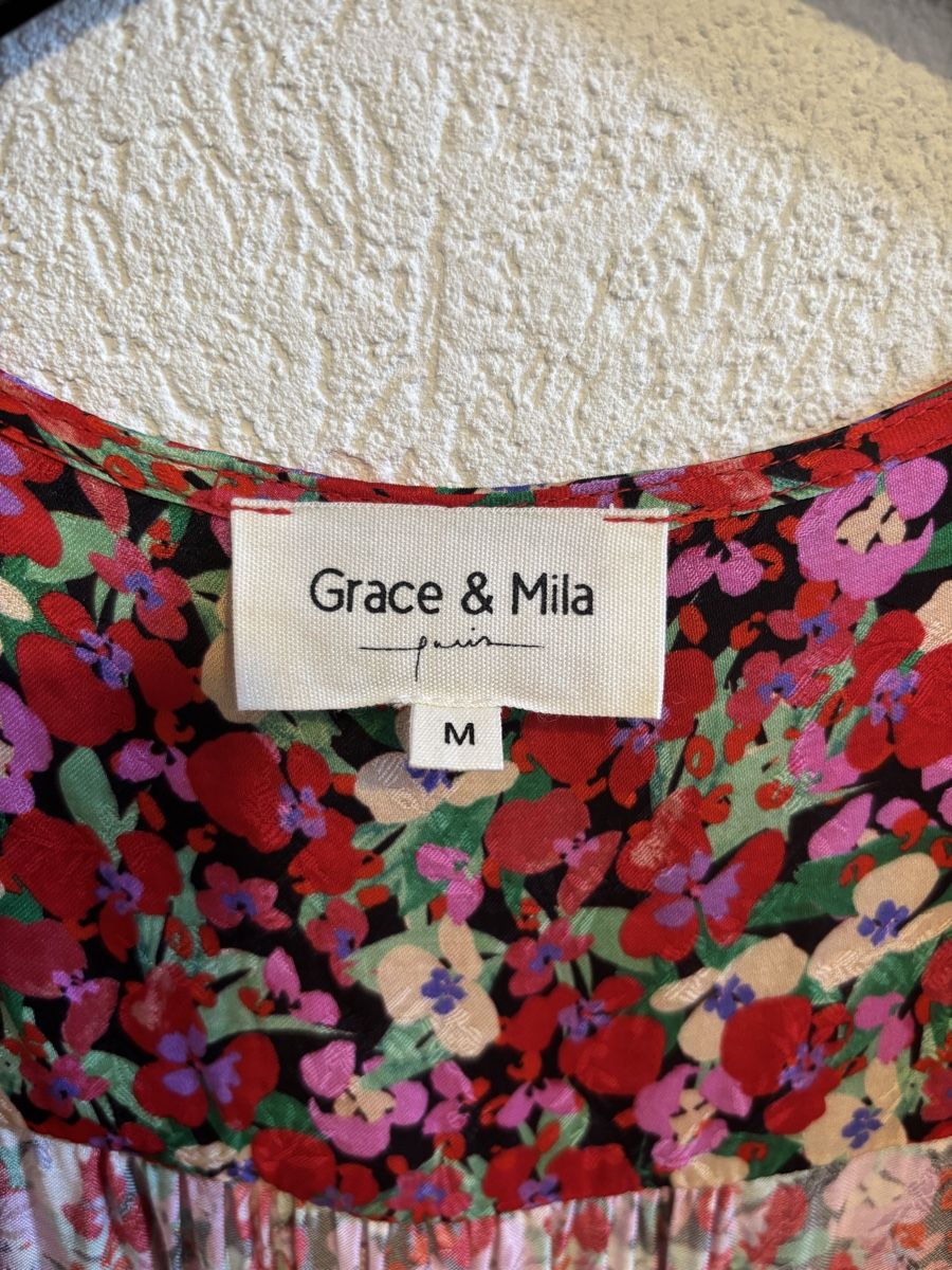 Grace Vestiti: Robe fleurie Grâce & Mila - taille 40 – Nuovo (secondo la descrizione) da Lonay venduto da car_l9sk 2