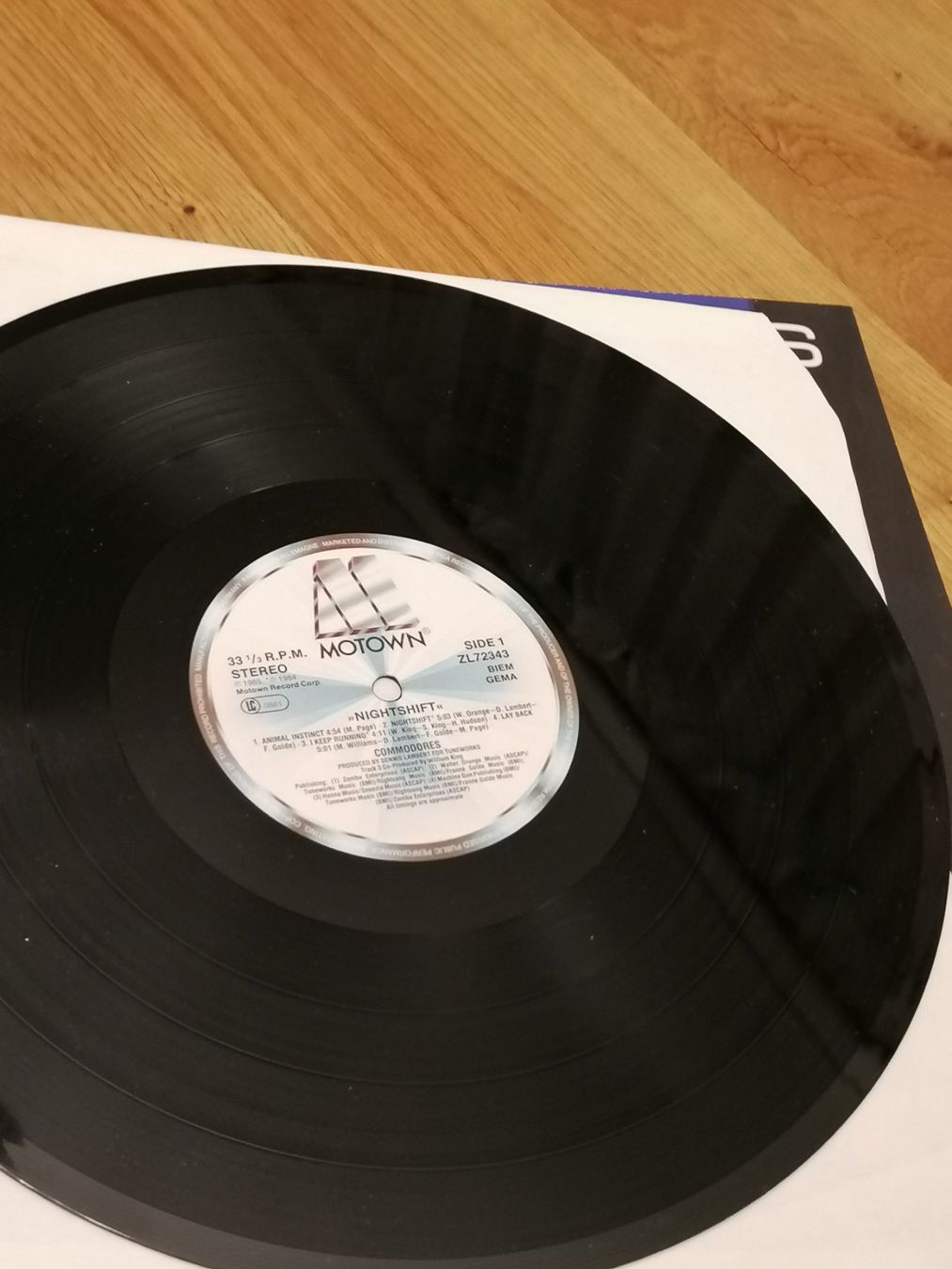 Dischi in vinile: LP - Commodores - Nightshift - Vinyl 1985 – Usato da Basel venduto da vintagecollector 3