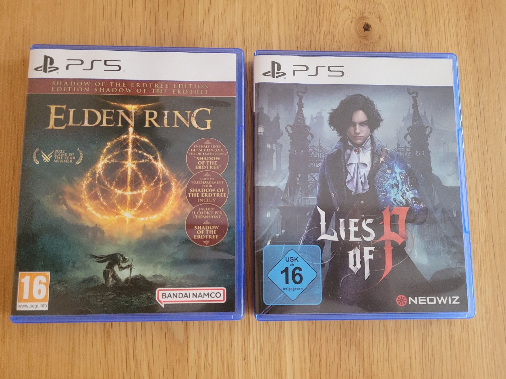 Spiele: PS5 Elden Ring & Lies of P – Neu (gemäss Beschreibung) aus Walzenhausen von Mitch3r13
