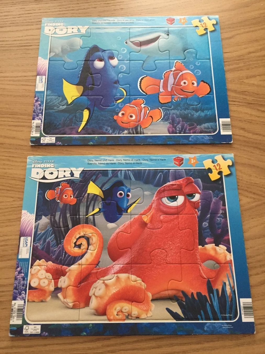 Disney Puzzle: 2 Disney-Puzzles (Findet Dory) – Usato da Muttenz venduto da Juvenile33