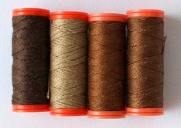 Drima Knopflochgarn braun