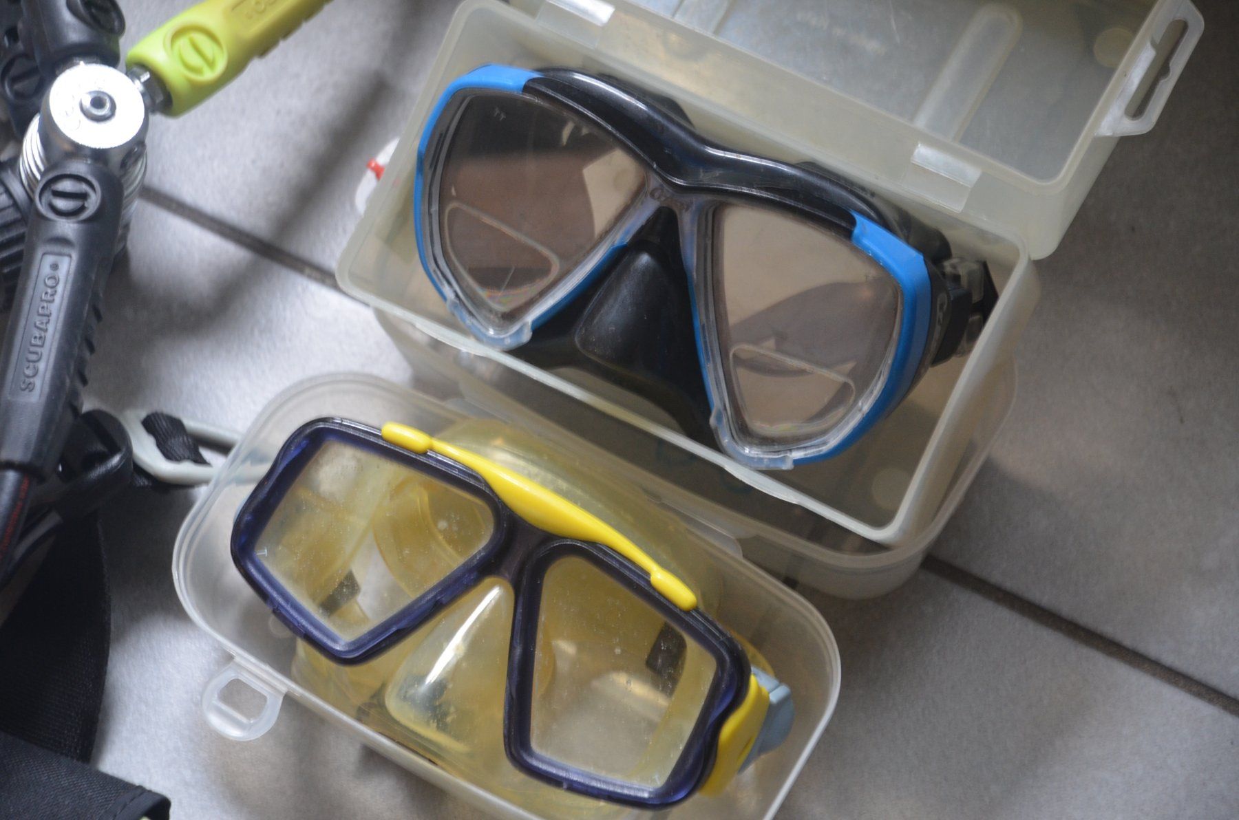 Scubapro Respiratori & Giubbotti: ScubaPro Mares Cressi Taucherset / Kit de plongée – Usato da Collonges venduto da arashee 5