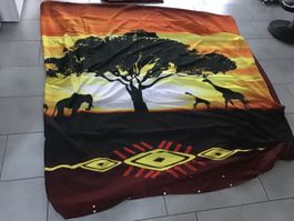 Afrikanische Bettwäsche, 200x210cm, neuwertig!
